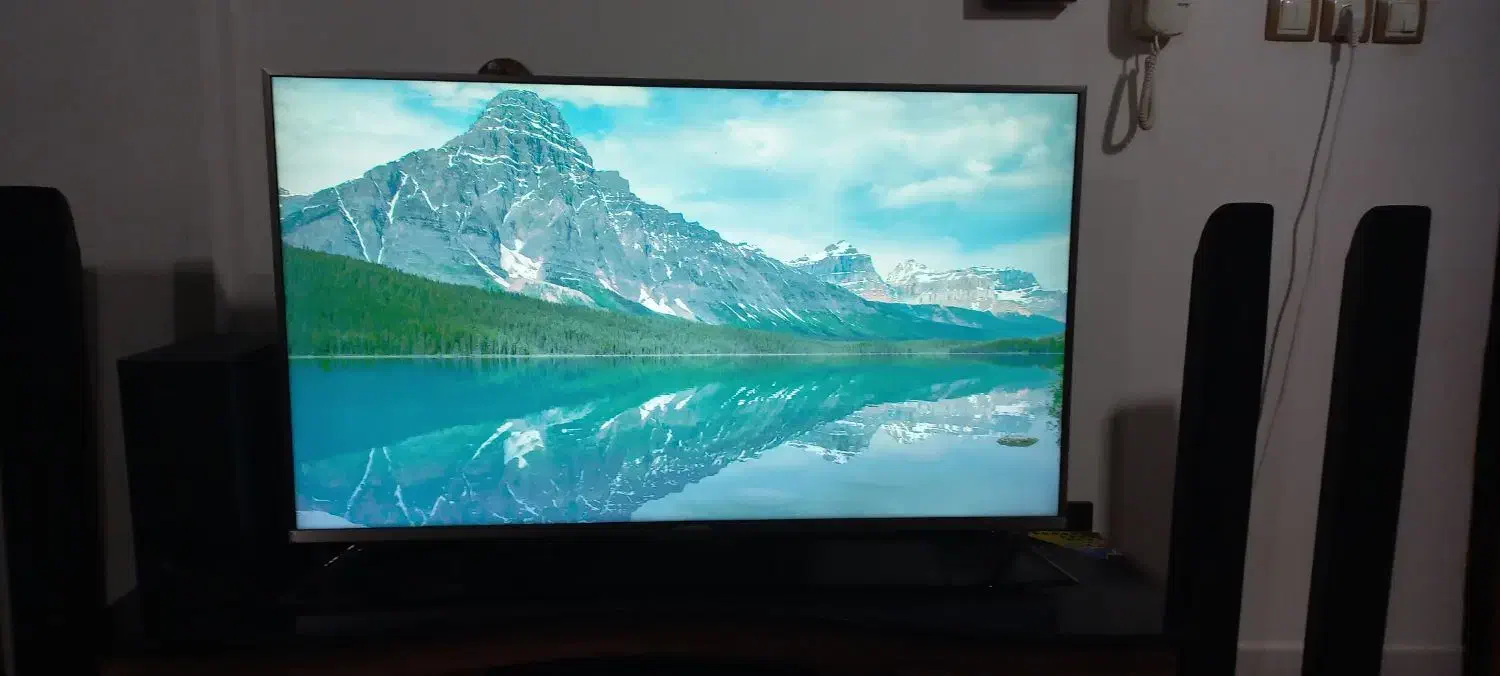 تلویزیون LED ایکس ویژن ۴۹ اینچ 4k|تلویزیون و پروژکتور|فلاورجان, |دیوار