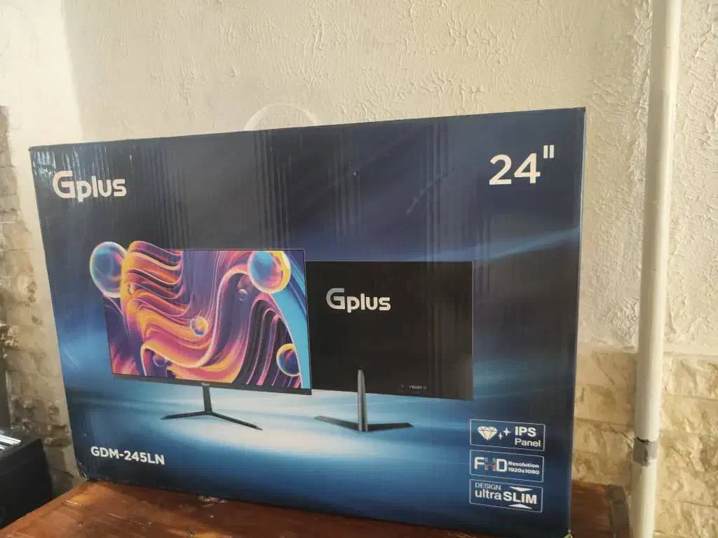 مانیتور جی پلاس سایز ۲۴|قطعات و لوازم جانبی رایانه|اسلام‌شهر, باغ فیض|دیوار