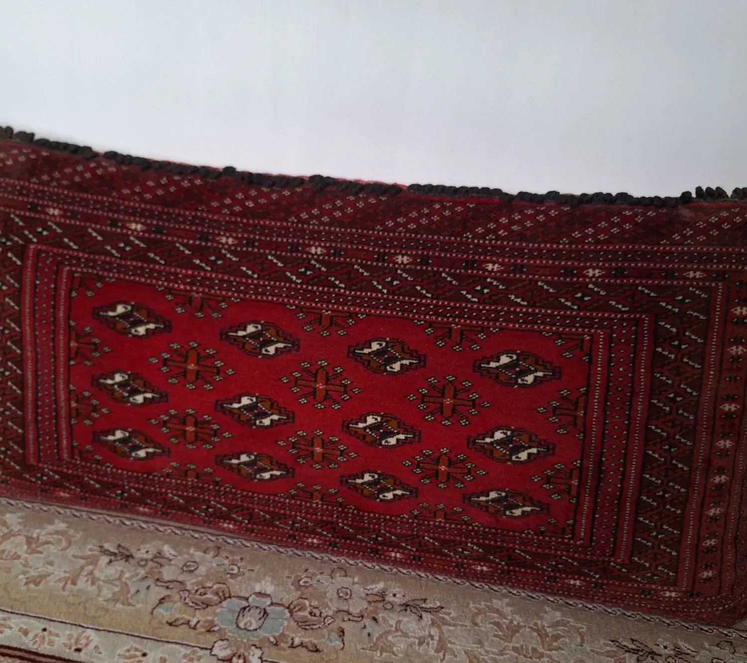 پشتی دستبافت ترکمن|پشتی|شهرکرد, |دیوار