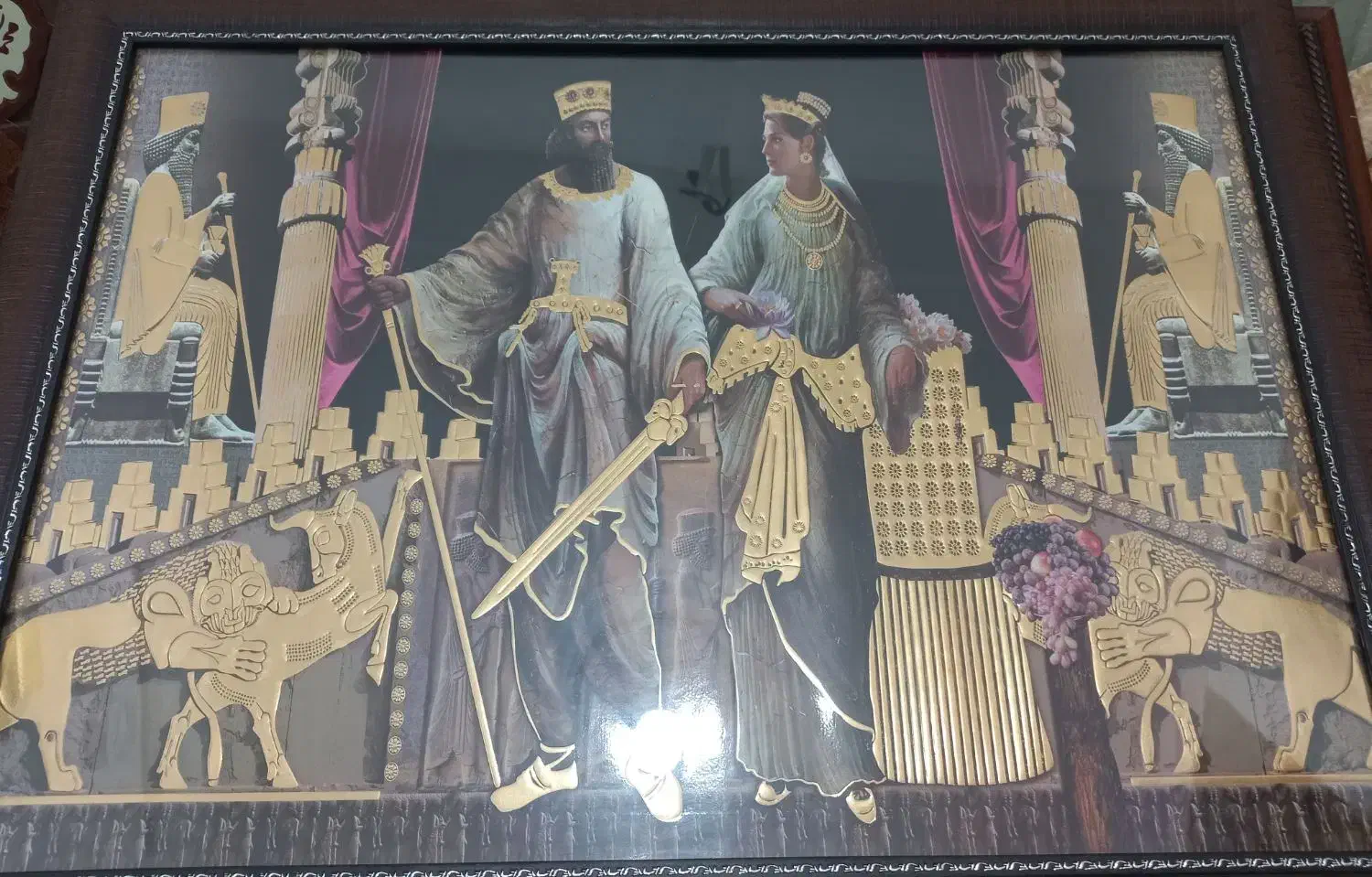 قاب عکس|تابلو، نقاشی، عکس|کازرون, |دیوار