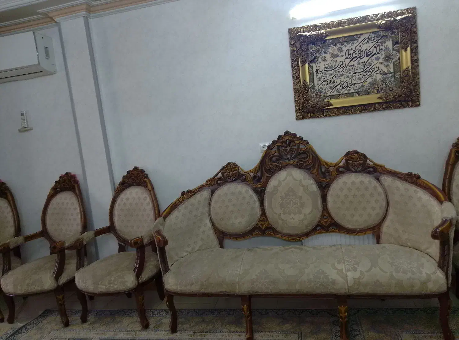 مبل 9نفره|مبلمان خانگی و میز عسلی|پاکدشت, پاکدشت (مامازند)|دیوار