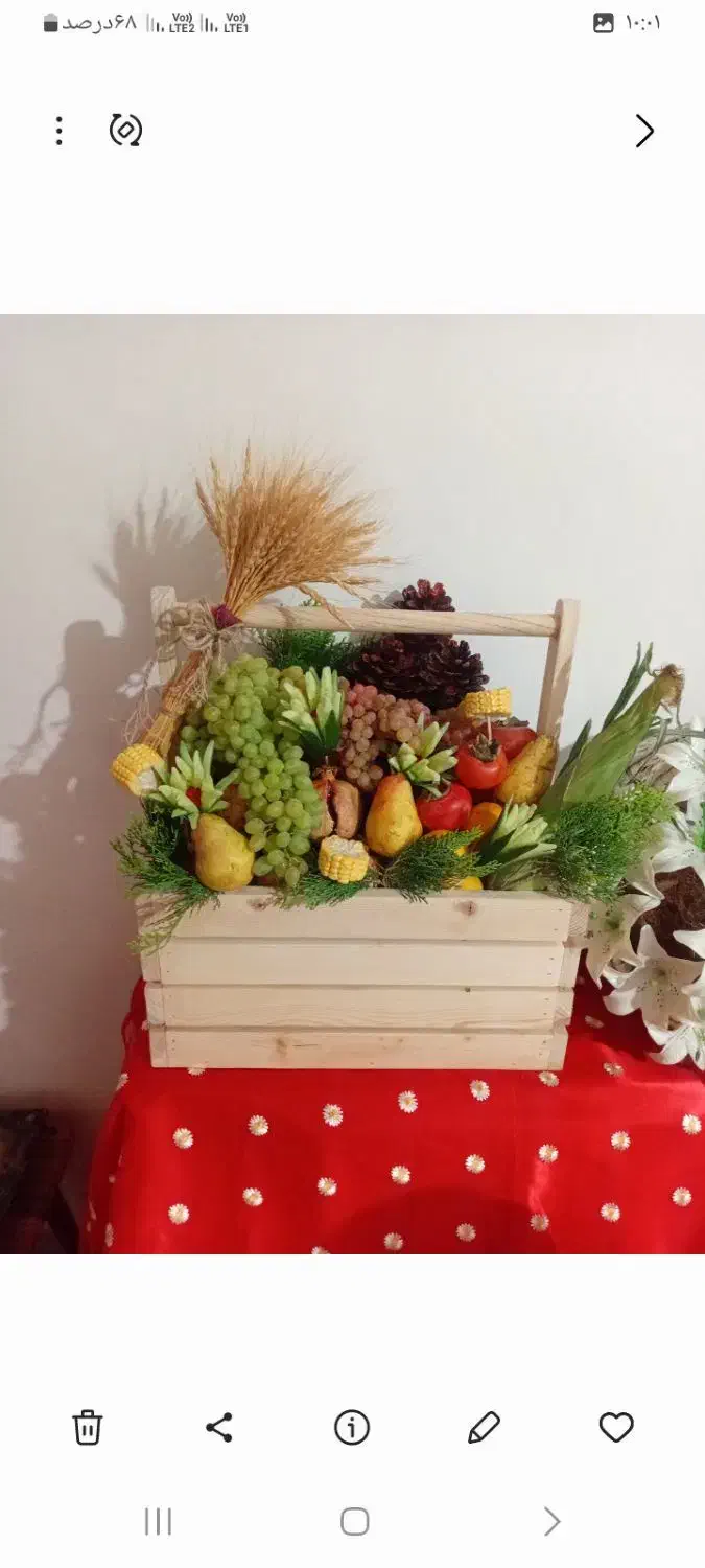 جعبه میوه|صنایع دستی و سایر لوازم تزئینی|ورامین, خیر آباد|دیوار