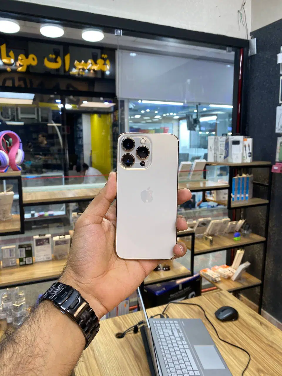 IP 13 PRO 256 Gold|موبایل|کرمانشاه, |دیوار