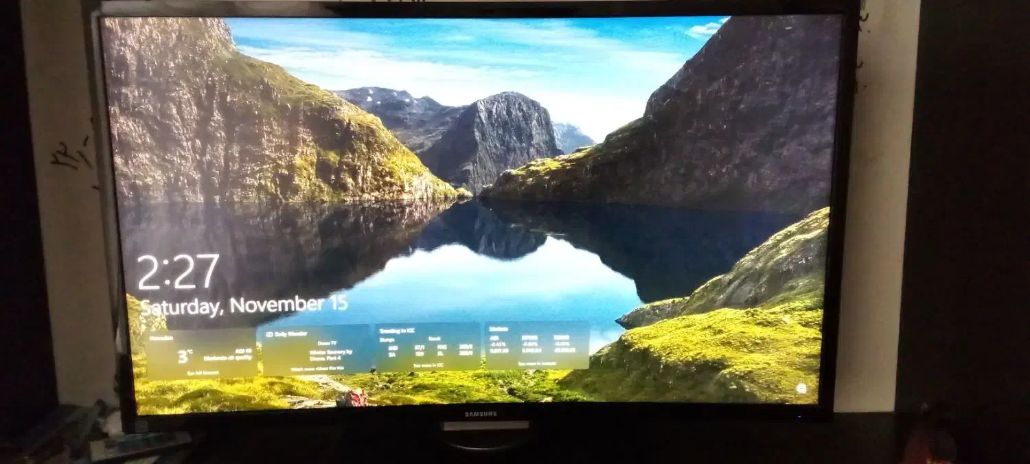 مانیتور ۲۷ اینچ سامسونگ اصلی گیمینگ|قطعات و لوازم جانبی رایانه|همدان, |دیوار