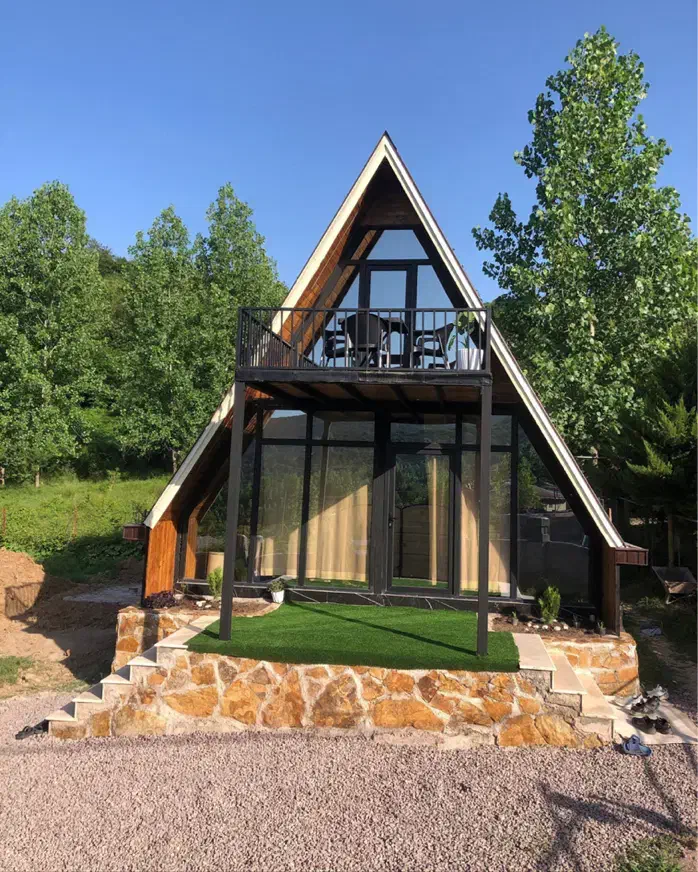 اجاره کلبه سوئیسی ماسال|اجارهٔ کوتاهمدت ویلا و باغ|ماسال, |دیوار