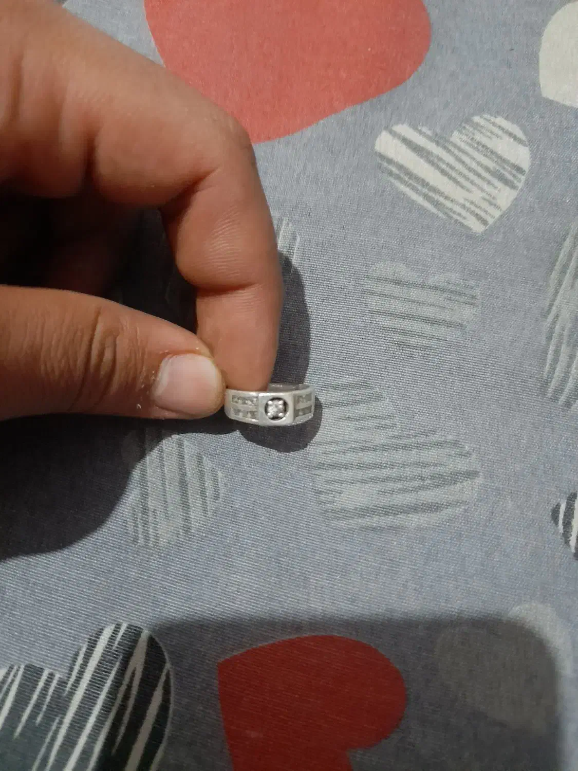 انگشتر نقره زنانه شیک|جواهرات|کرمان, |دیوار