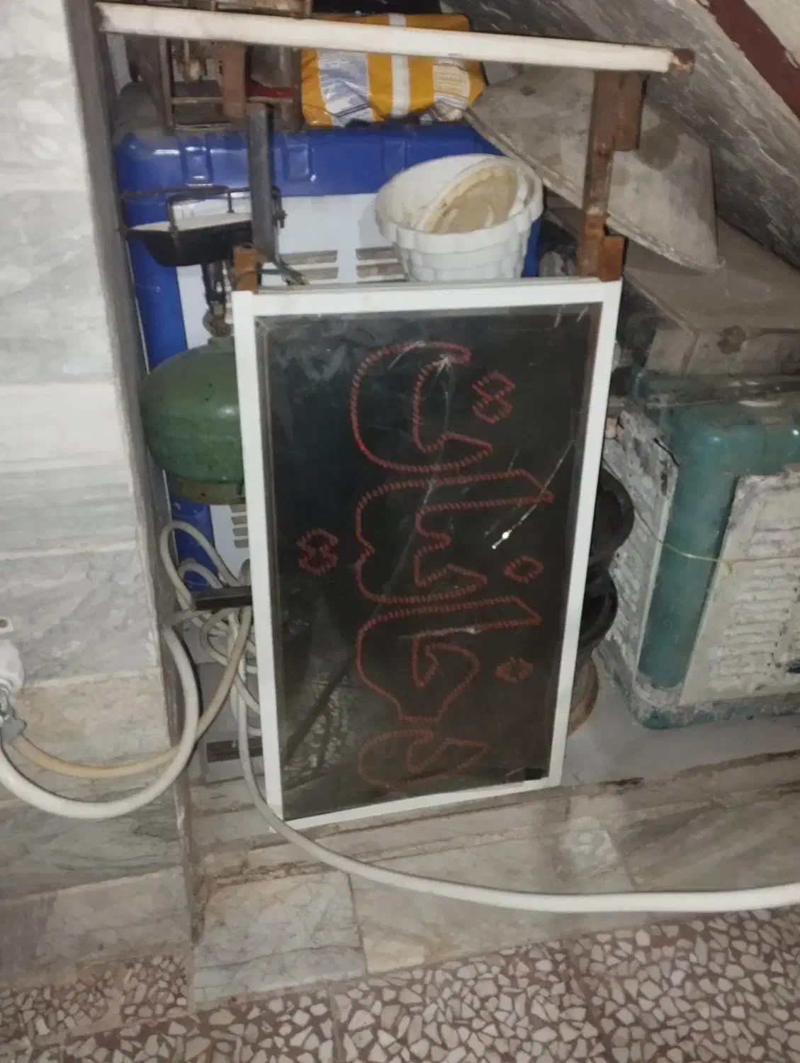 تابلودخانیات|تابلو، نقاشی، عکس|قم, نیروگاه|دیوار