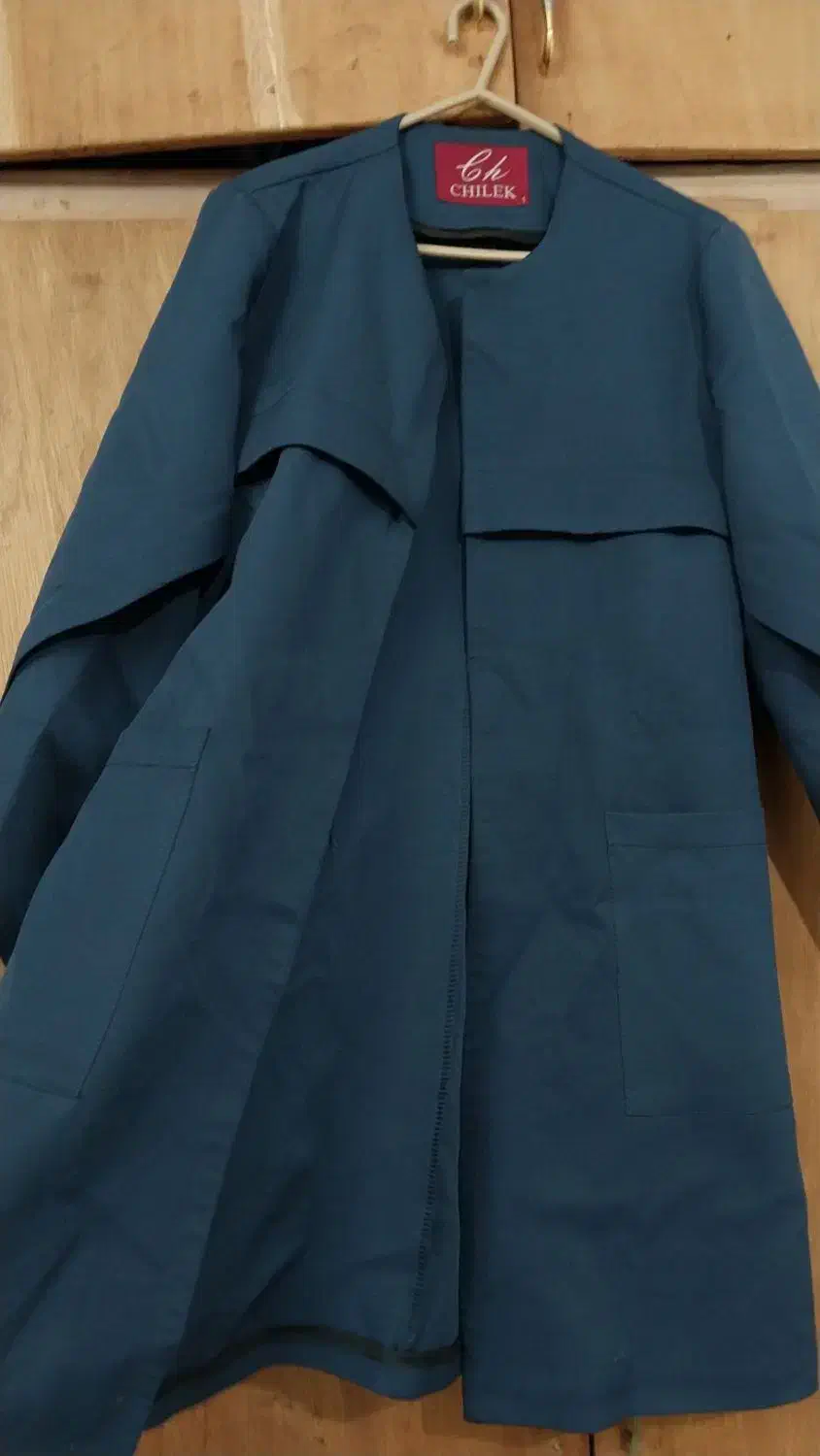 مانتو مجلسی جلو باز سرمه ای|لباس|لنگرود, |دیوار