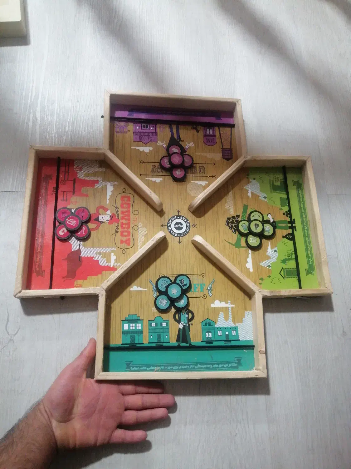 بازی فکری شوتبال|اسباببازی بچه|عنبرآباد, |دیوار