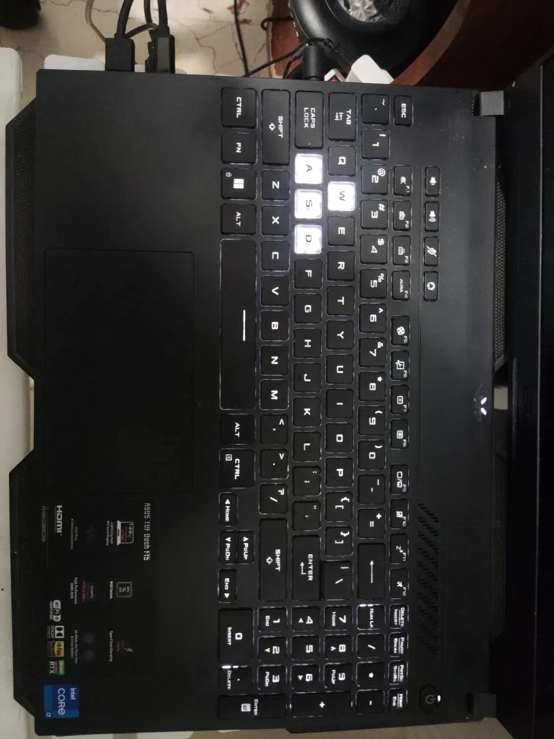 لپتاپ Asus TUF Dash F15 FX517ZR|رایانه همراه|تهران, منیریه|دیوار