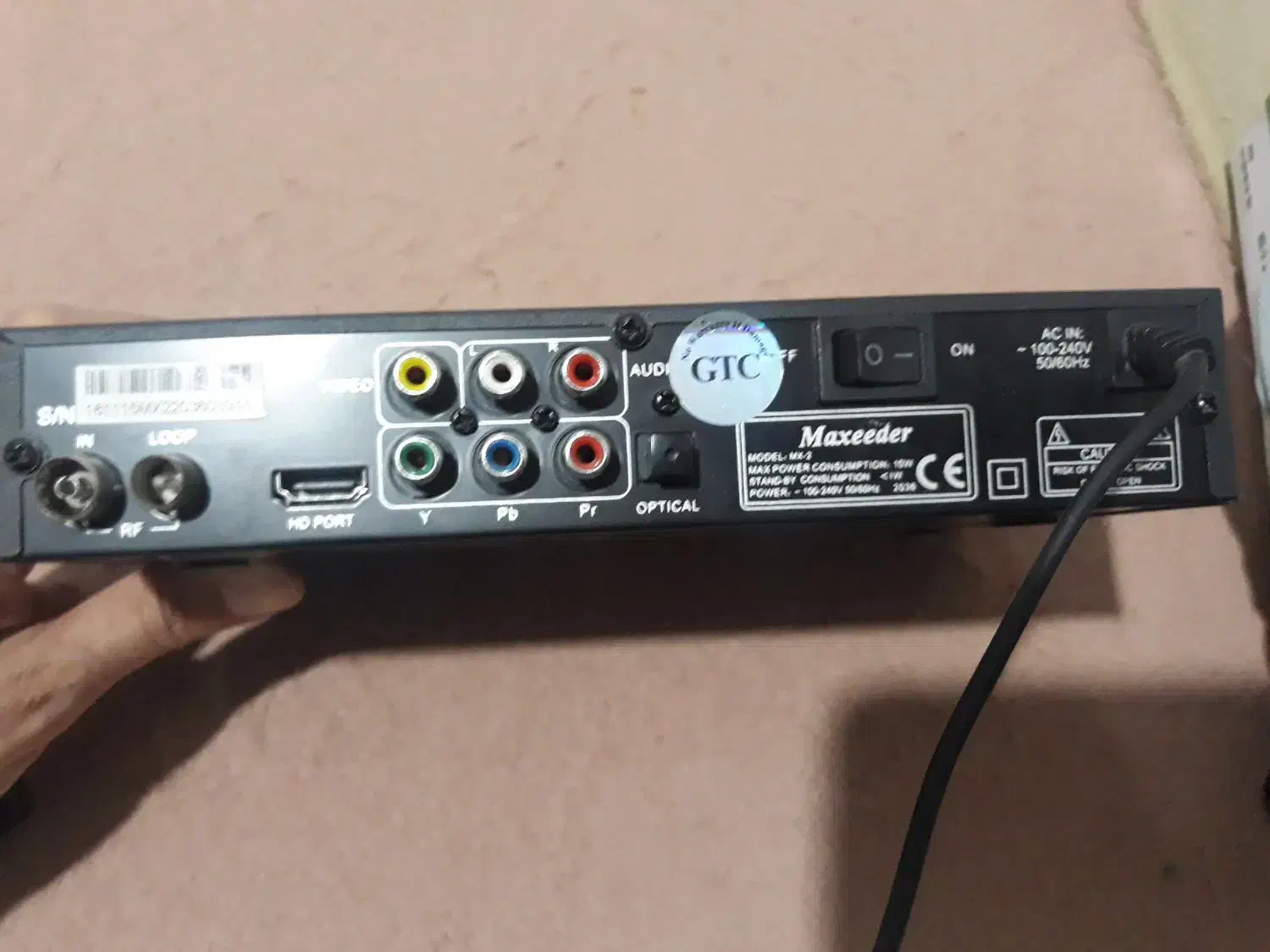 گیرنده دیجیتال مارک maxeeder|صوتی و تصویری|تهران, قصر فیروزه ۲|دیوار