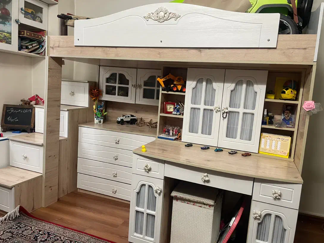 سرویس خواب کودک|تخت و سرویس خواب|شهریار, شهریار|دیوار