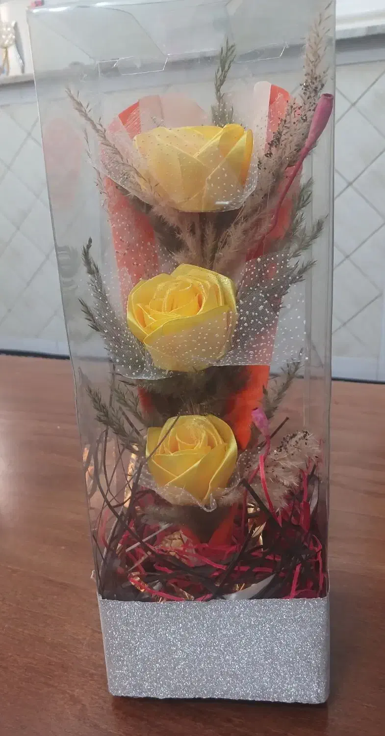 باکس گل و خرس|صنایع دستی و سایر لوازم تزئینی|بومهن, |دیوار