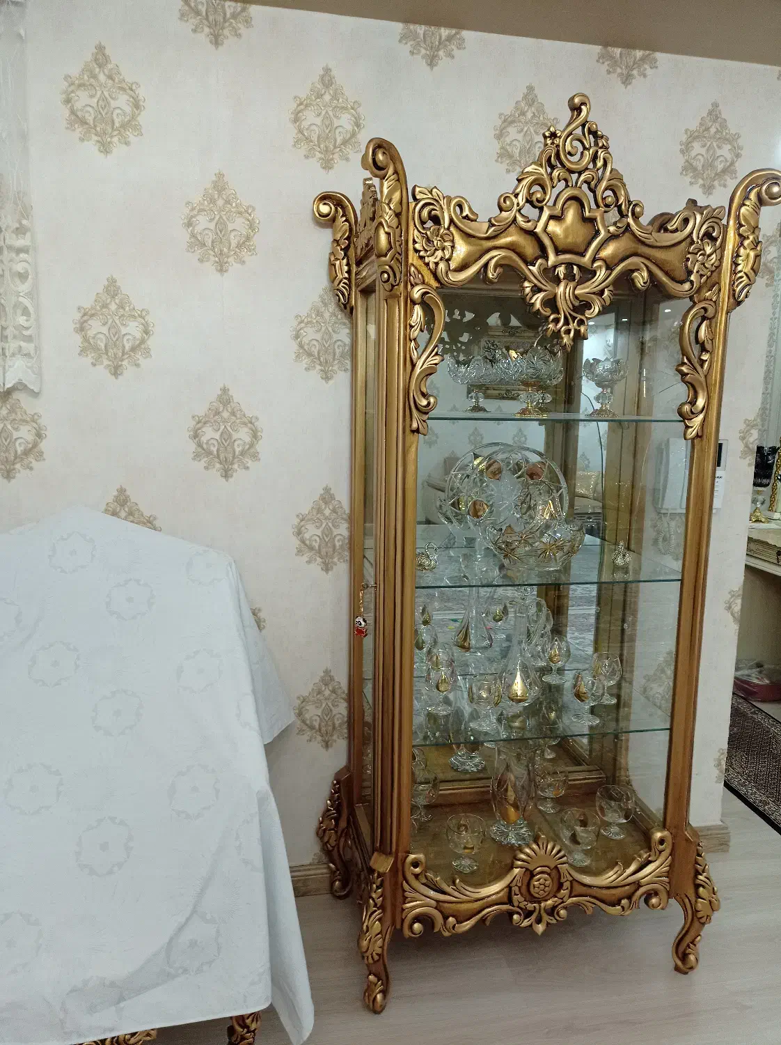 بوفه چوبی|بوفه، ویترین، کنسول|تبریز, |دیوار