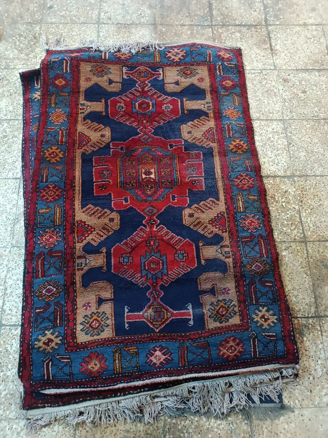 فرش دستباف عتیقه|فرش|تهران, گلستان (شهرک راه آهن)|دیوار