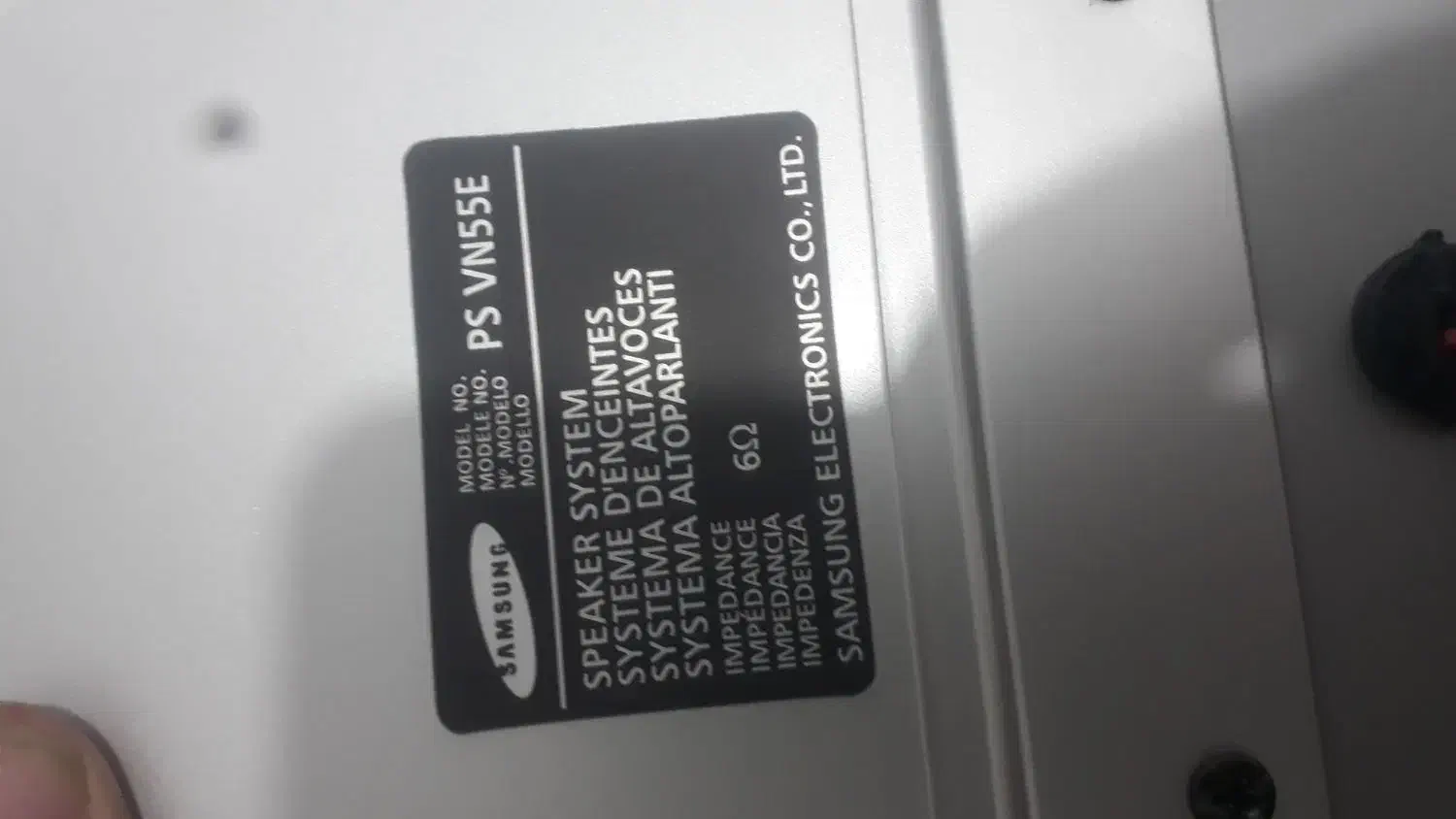 دوعدد بلندگو سامسونگ|سیستم صوتی خانگی|قزوین, |دیوار