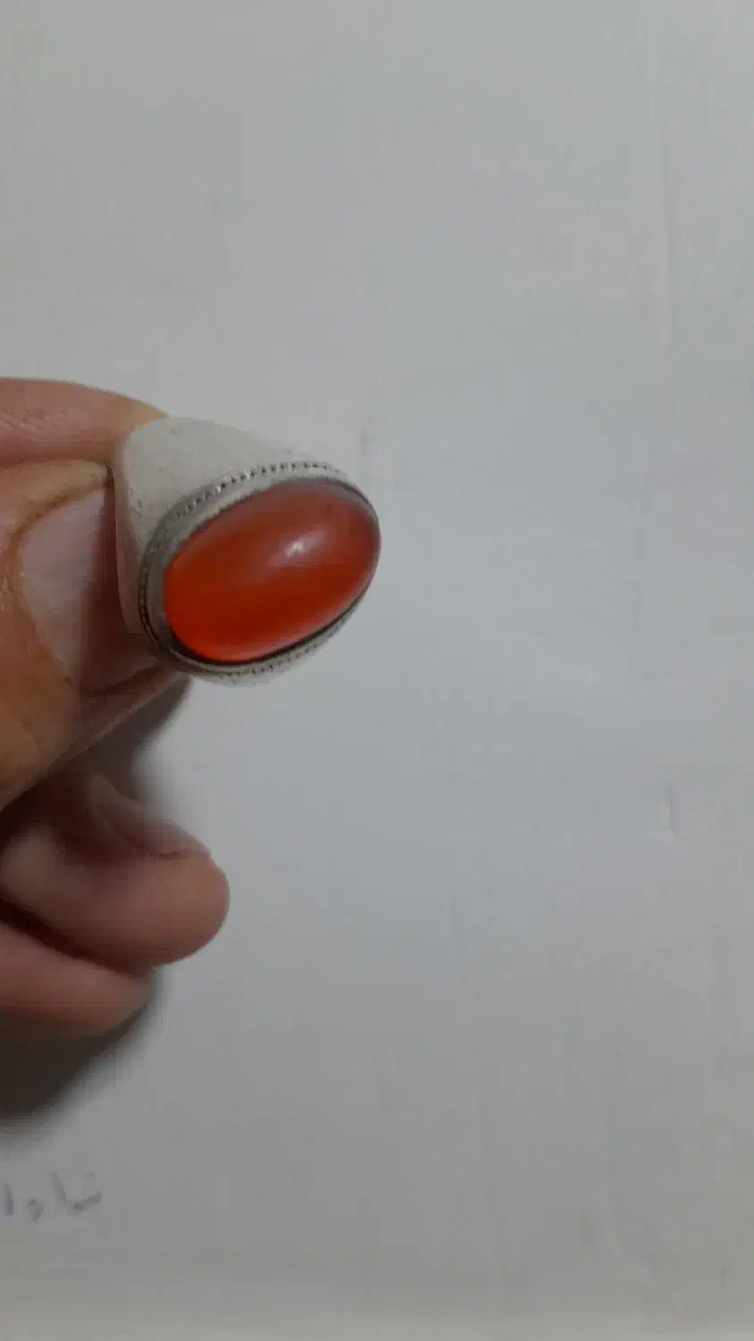 انگشتر عقیق یمنی اصل وقدیمی|جواهرات|تربت‌حیدریه, مظفریه|دیوار