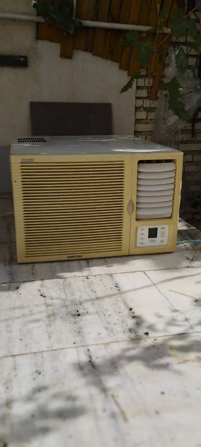 کولر پنجره سامسونگ با کنترل|کولر گازی و فن‌کوئل|آزادشهر, |دیوار