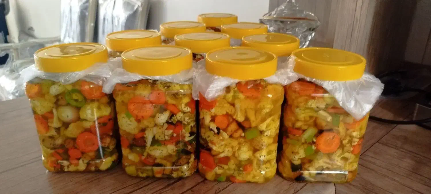 ترشی خانگی کاملا بهداشتی و خوشمزه|خوردنی و آشامیدنی|مبارکه, |دیوار