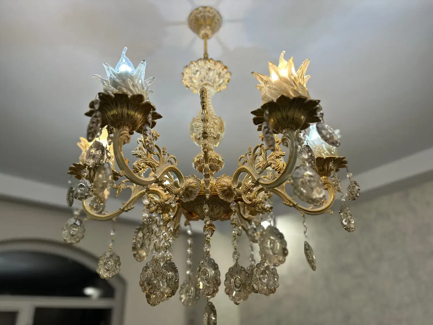 ۲ عدد لوستر اویز ۶ شعله|لوستر و چراغ آویز|تهران, شهرک شهید باقری|دیوار