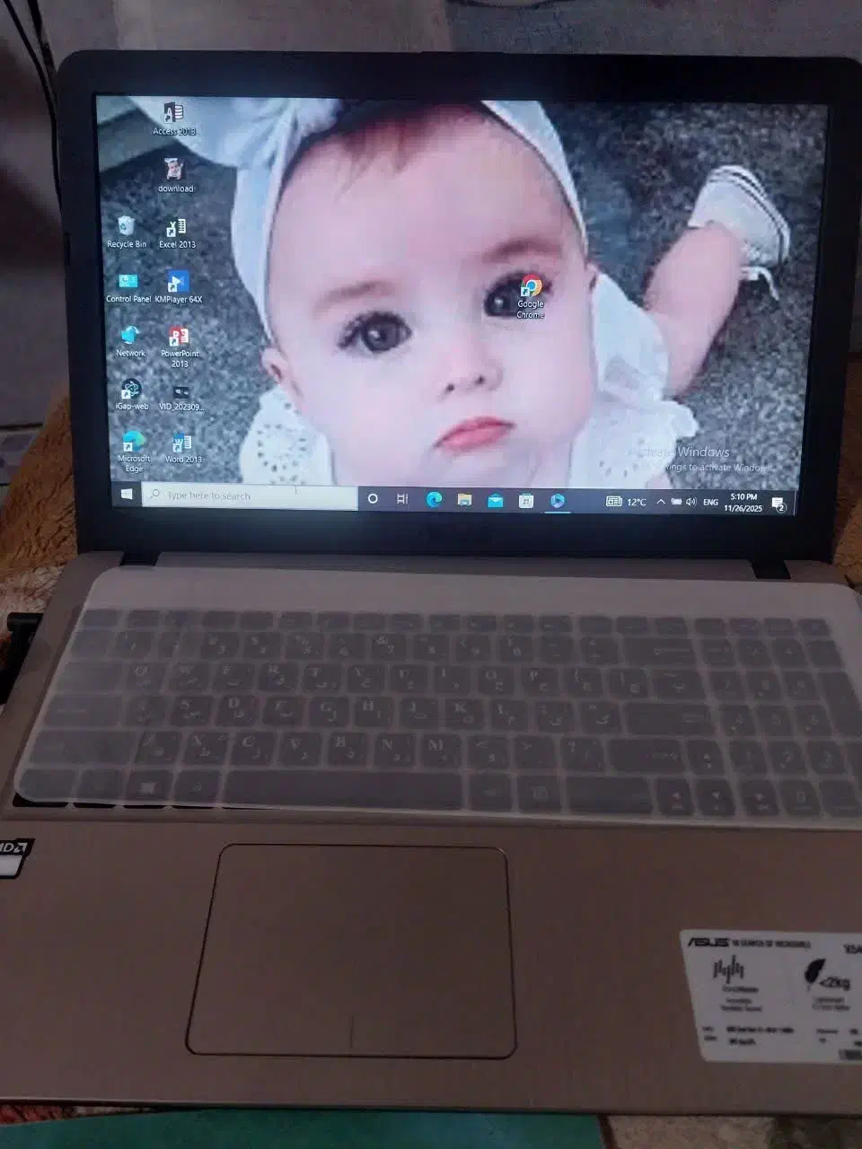 لپ تاب ایسوز مدل x540y|رایانه همراه|لنجان, |دیوار