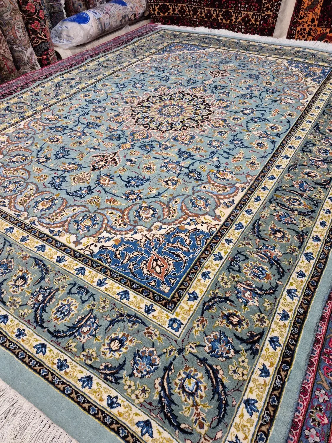 فرش دستباف ۱ جفت ۹ متری.گالری فرش ایران|فرش|مشهد, حجت|دیوار