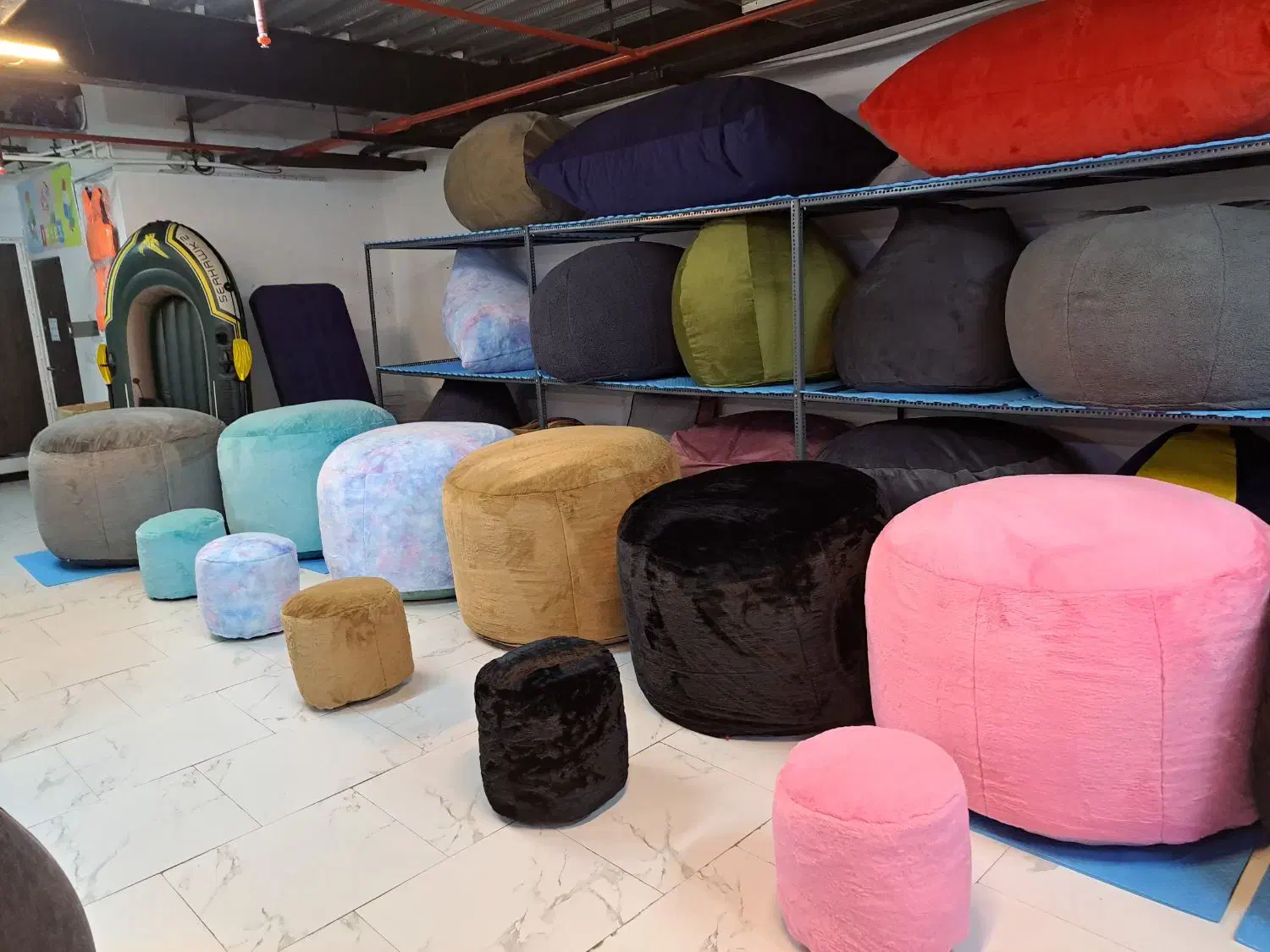 مبل شنی راحتی الیافی بین بگ اینتکس هپی چیر|مبلمان خانگی و میز عسلی|تهران, اکباتان|دیوار