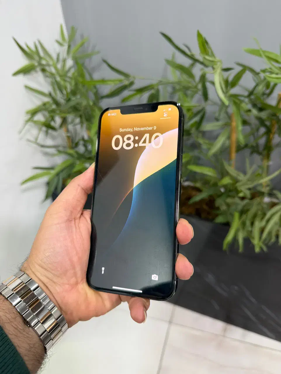 آیفون ۱۲ پرومکس ۲۵۶ باطری۸۰|موبایل|قائم‌شهر, |دیوار