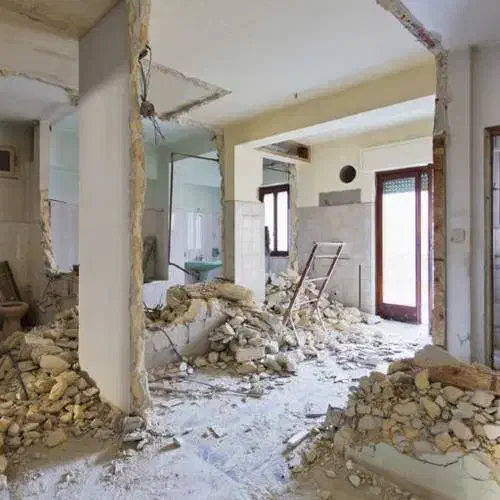 تخریب ساختمان بازسازی دیوار کف صفرتاصدکار شن ماسه|خدمات پیشه و مهارت|لاهیجان, کوی زمانی|دیوار