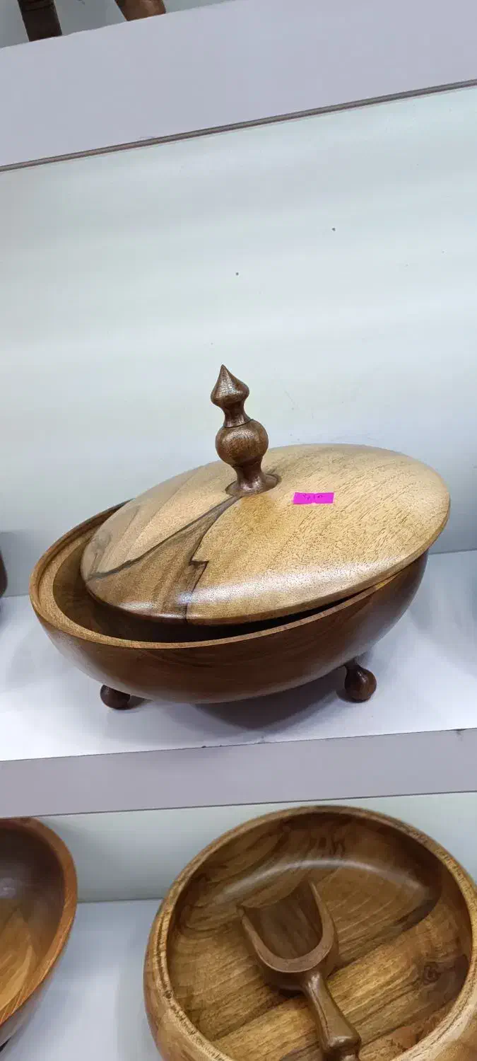ست پذیرایی چوبی|ظروف سرو و پذیرایی|رشت, چله خانه|دیوار