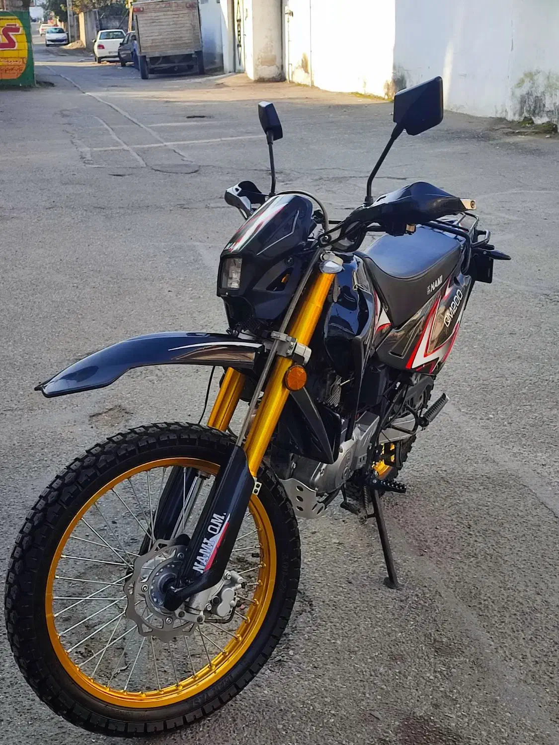 موتور تریل روان نامی qm200|موتورسیکلت|کلاچای, |دیوار