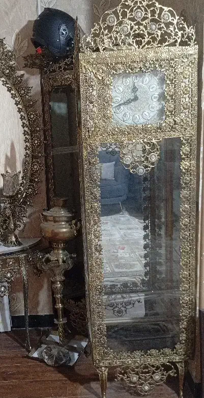 ویترین تمام برنج|بوفه، ویترین، کنسول|قدس, شهر‌قدس|دیوار