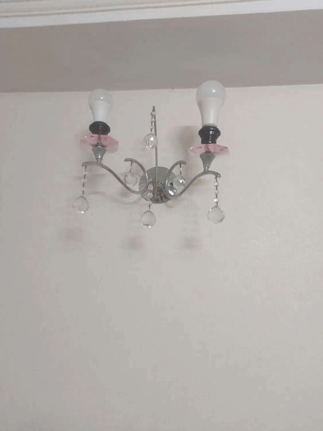 لوستر شیش شاخه بادودیواری|لوستر و چراغ آویز|رشت, علی آباد|دیوار