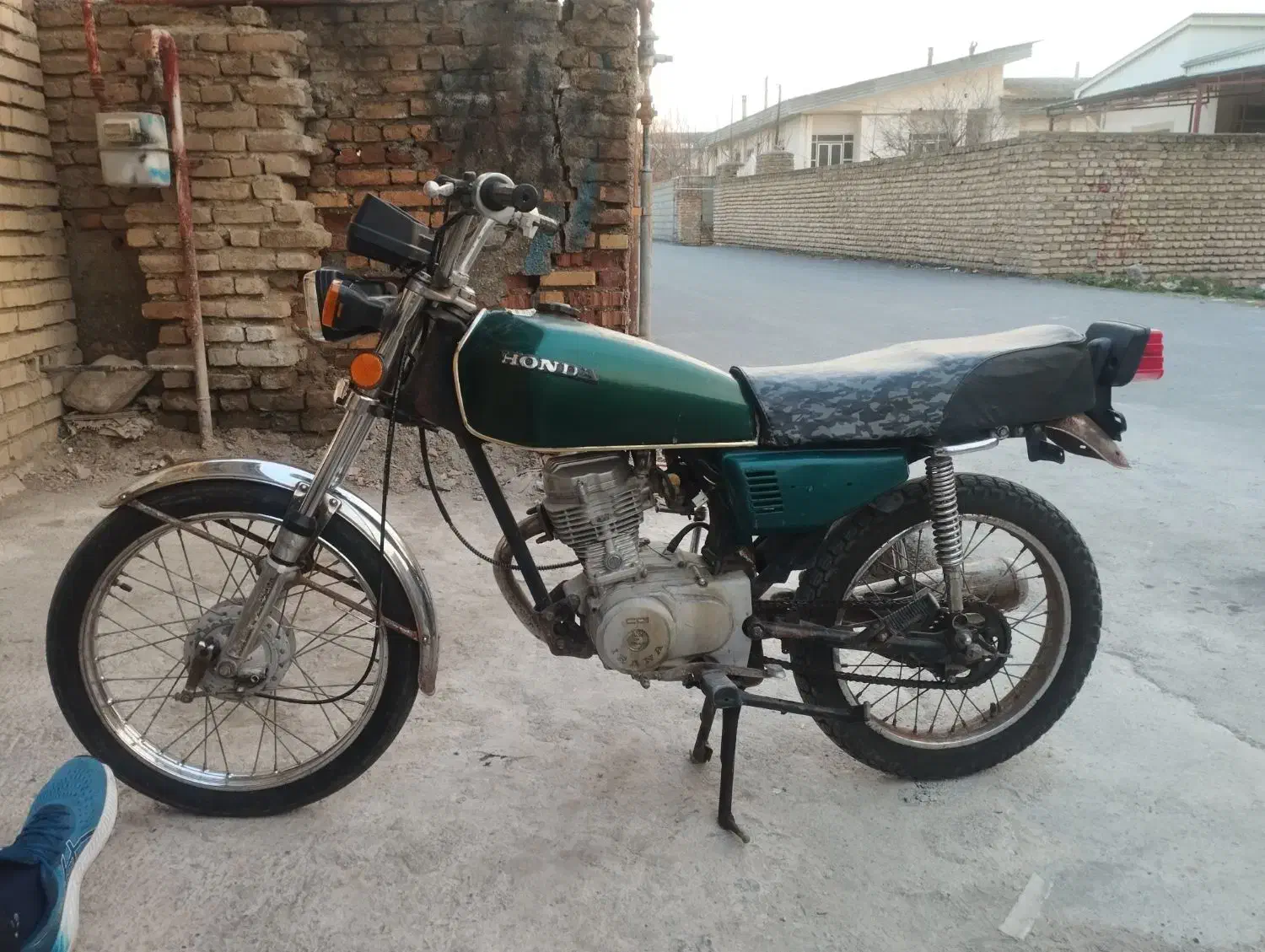 موتور 125 مزایده|موتورسیکلت|بندر ترکمن, |دیوار