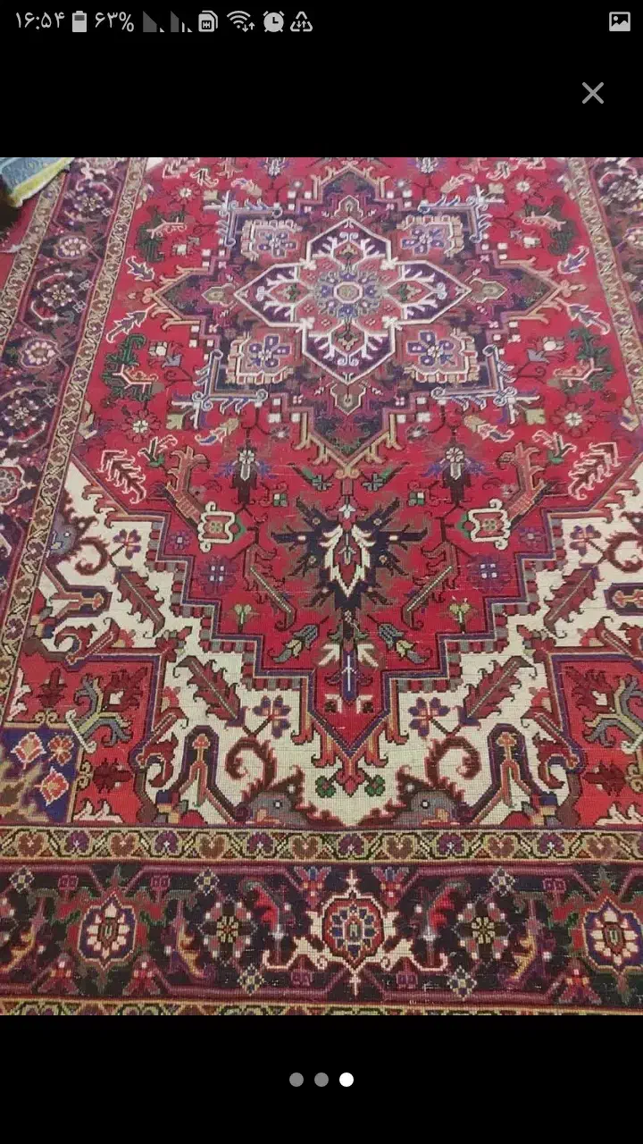 یک جفت فرش دستبافت ۶ متری هریس|فرش|تبریز, |دیوار