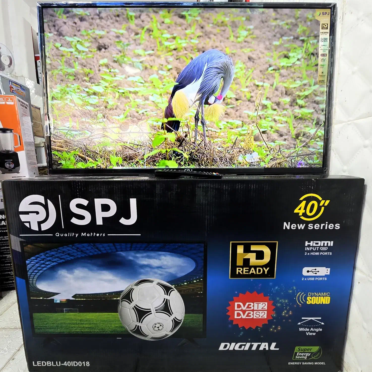 تلویزیون ۴۰ اینچ مارک SPJ اصل آکبند وارداتی|تلویزیون و پروژکتور|چابهار, |دیوار