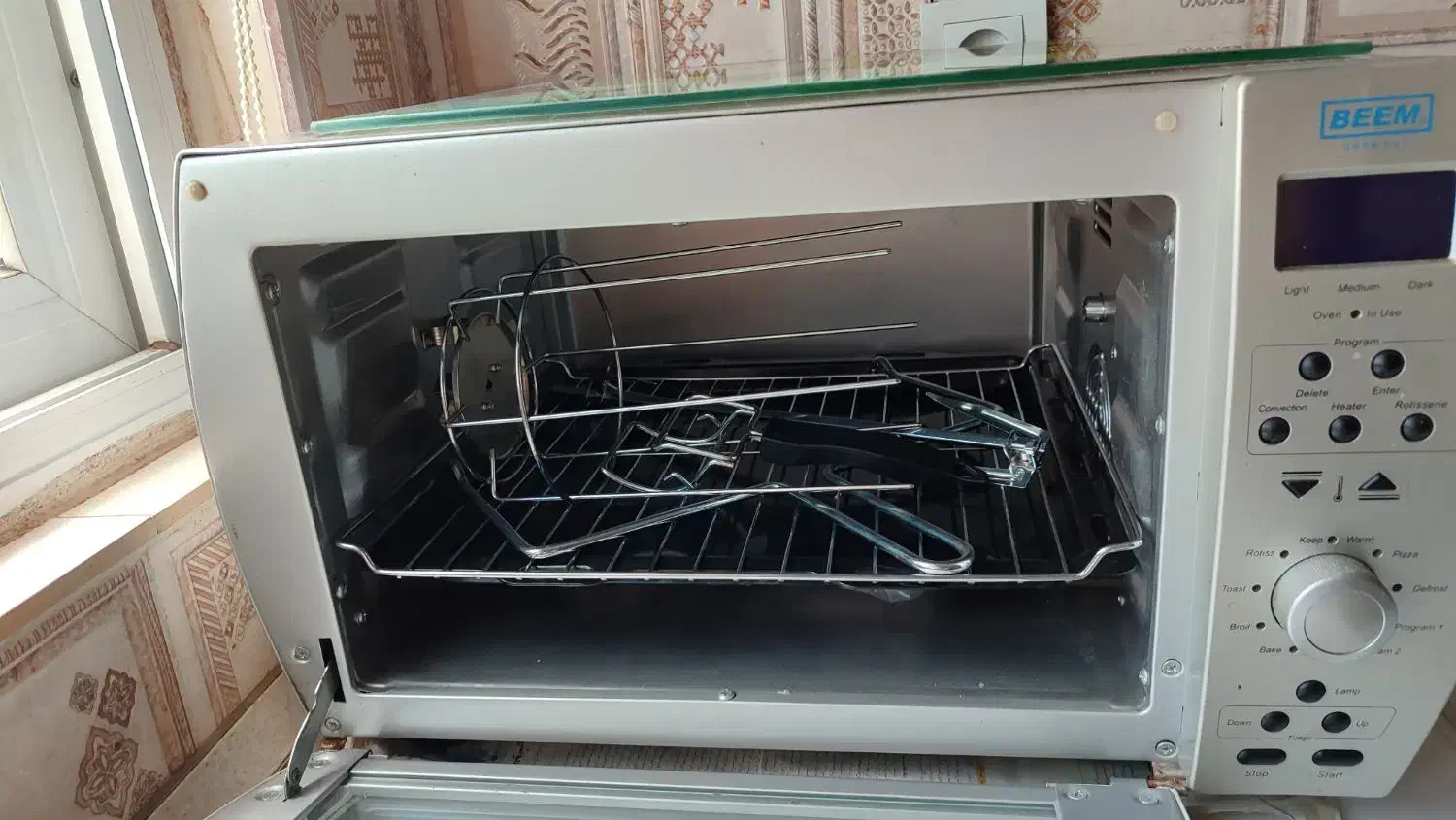 تستر بیم آلمان در حد نو|اجاق گاز و لوازم برقی پخت‌وپز|نور, |دیوار