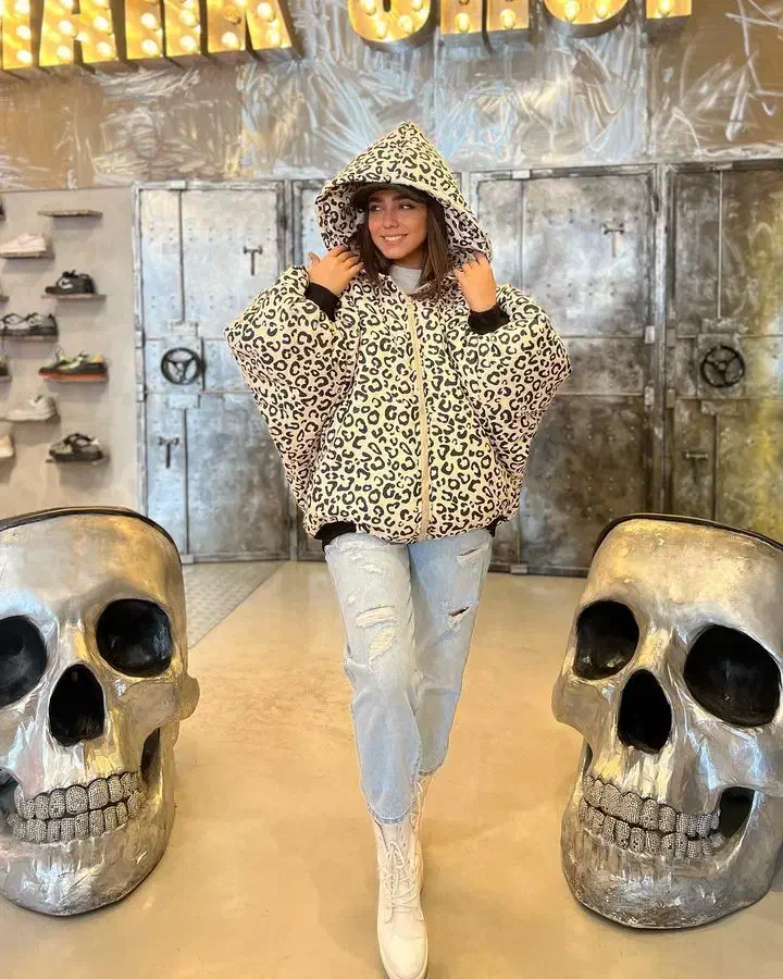 کاپشن پلنگی|لباس|لشت نشا, |دیوار