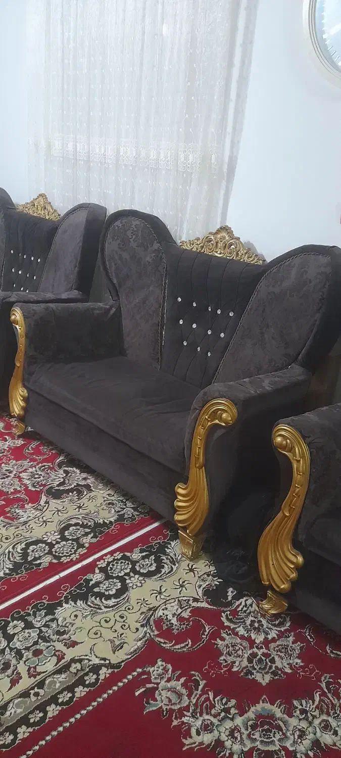 مبل ۹ نفره|مبلمان خانگی و میز عسلی|فومن, |دیوار