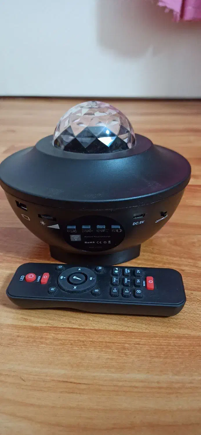 چراغ خواب/رقص نور اسپیکر بلوتوث کنترل دار|چراغ خواب و آباژور|تهران, شهرک آپادانا|دیوار