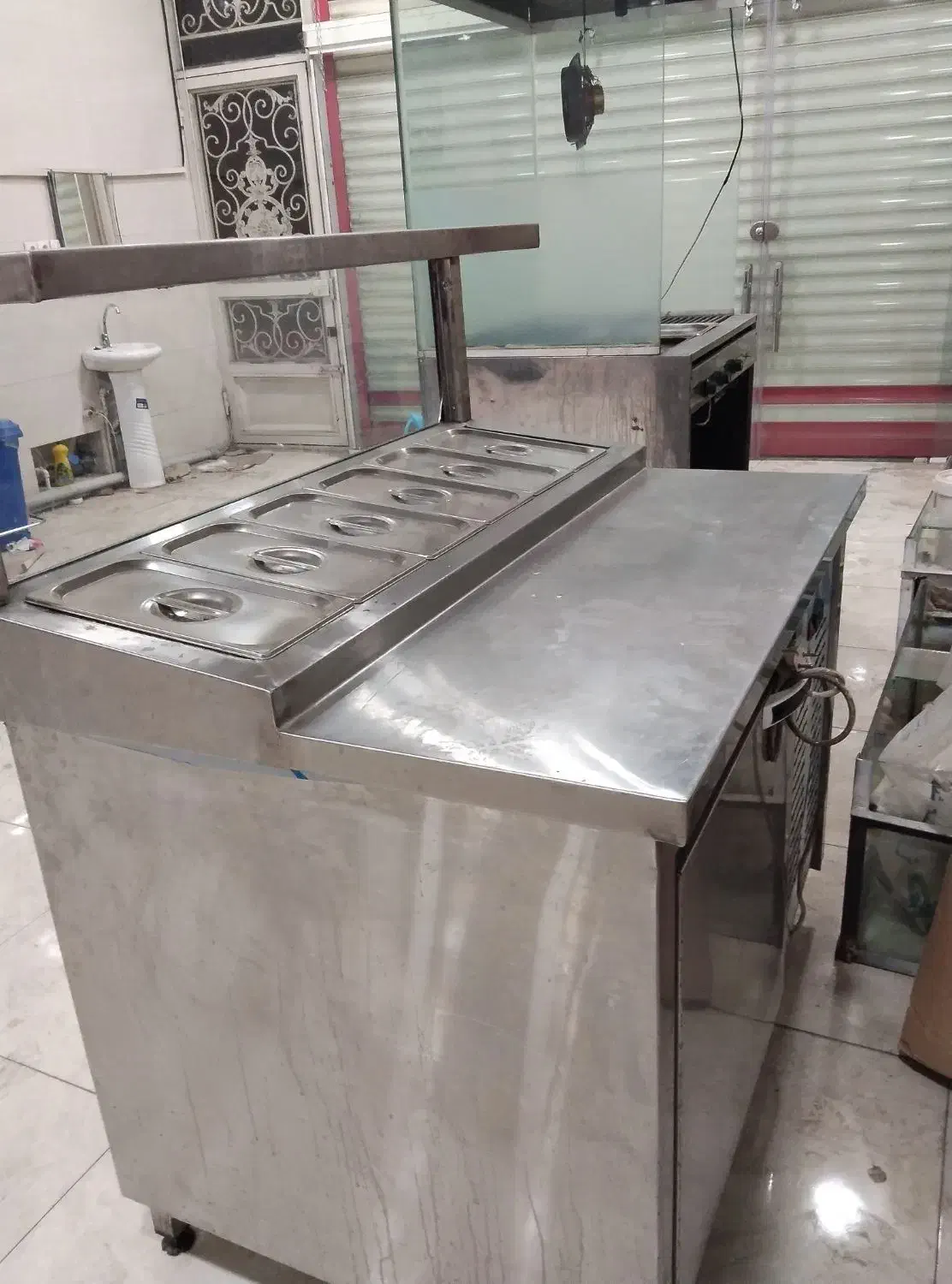 یخچال تاپینگ و فر|کافیشاپ و رستوران|دورود, |دیوار