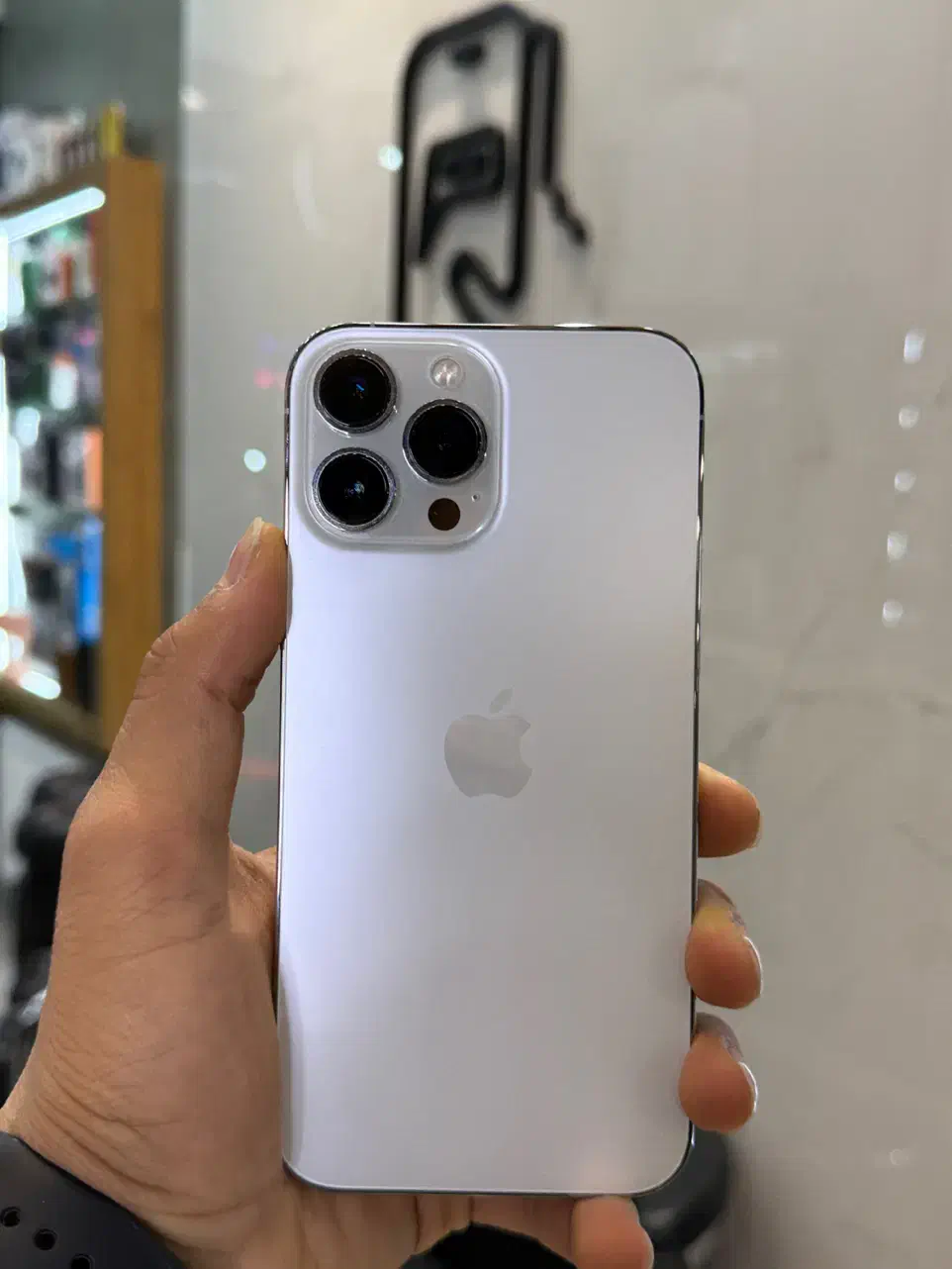 آیفون ۱۳ پرومکس سفید و آبی|موبایل|قزوین, |دیوار