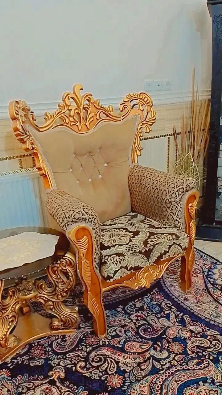 مبل سلطنتی|مبلمان خانگی و میز عسلی|زاهدان, |دیوار