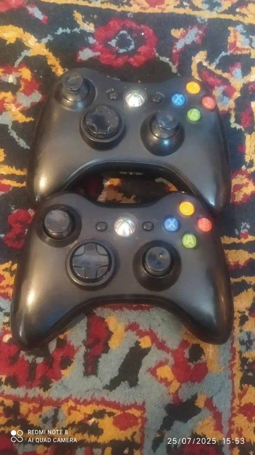 دو عدد دسته ایکس باکس اصلی|کنسول، بازی ویدئویی و آنلاین|یاسوج, |دیوار