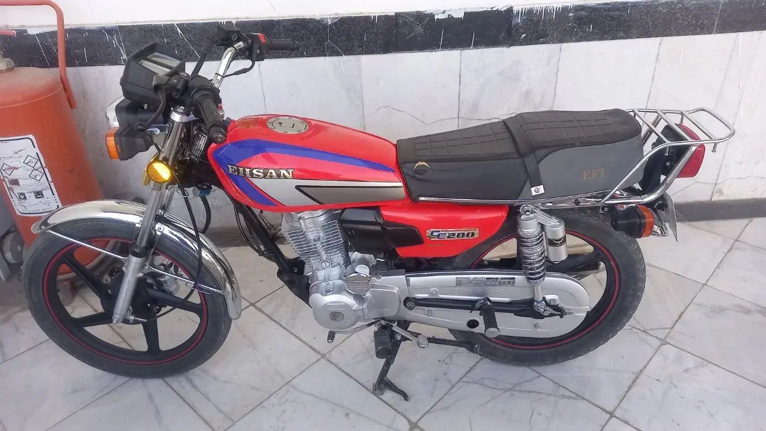 موتوراحسان ۲۰۰|موتورسیکلت|تربت جام, کاریز نو سفلی|دیوار