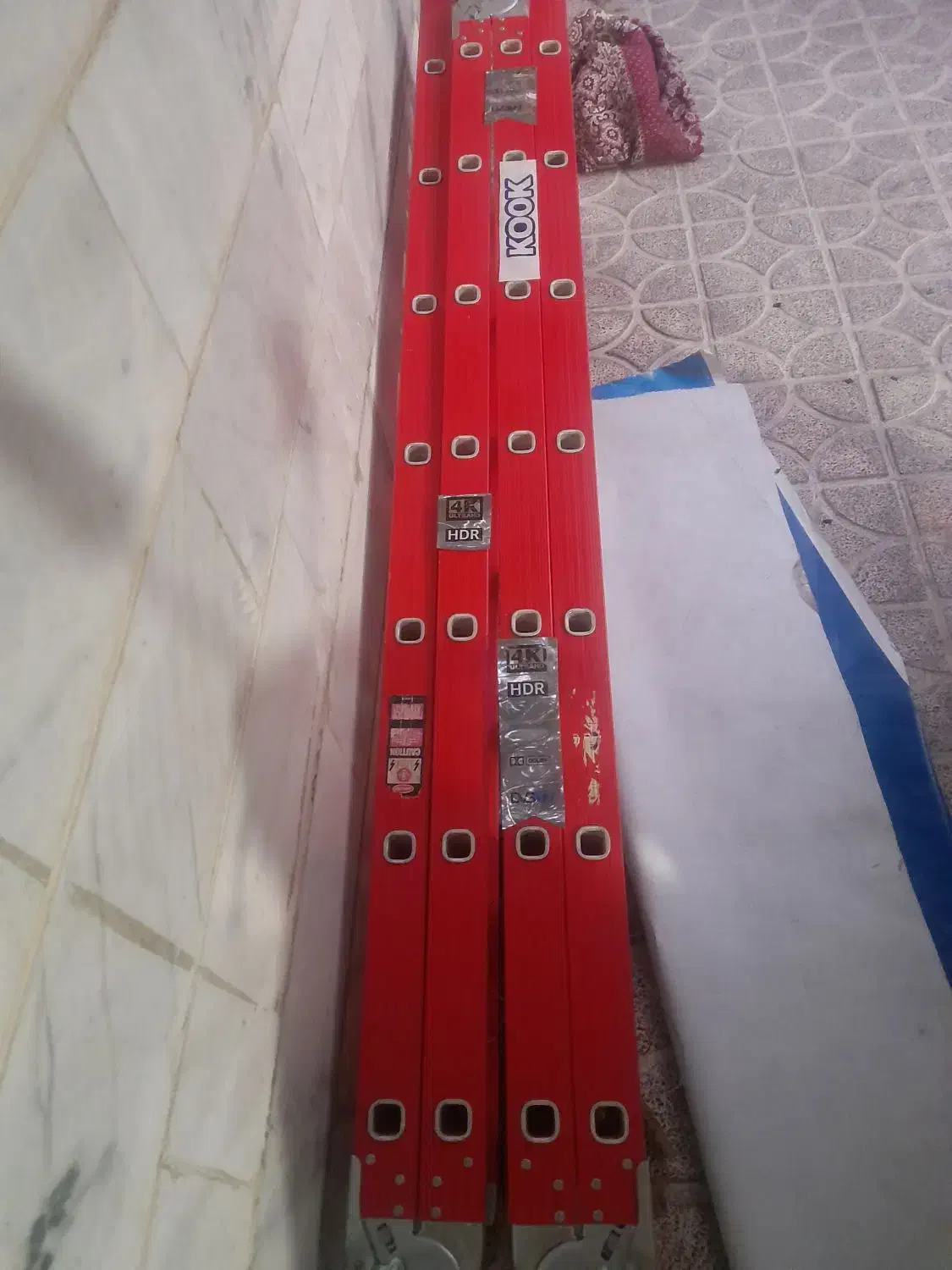 نردبان تاشو ۴ تیکه ۲۸ پله|ابزارآلات|تهران, جلیلی|دیوار