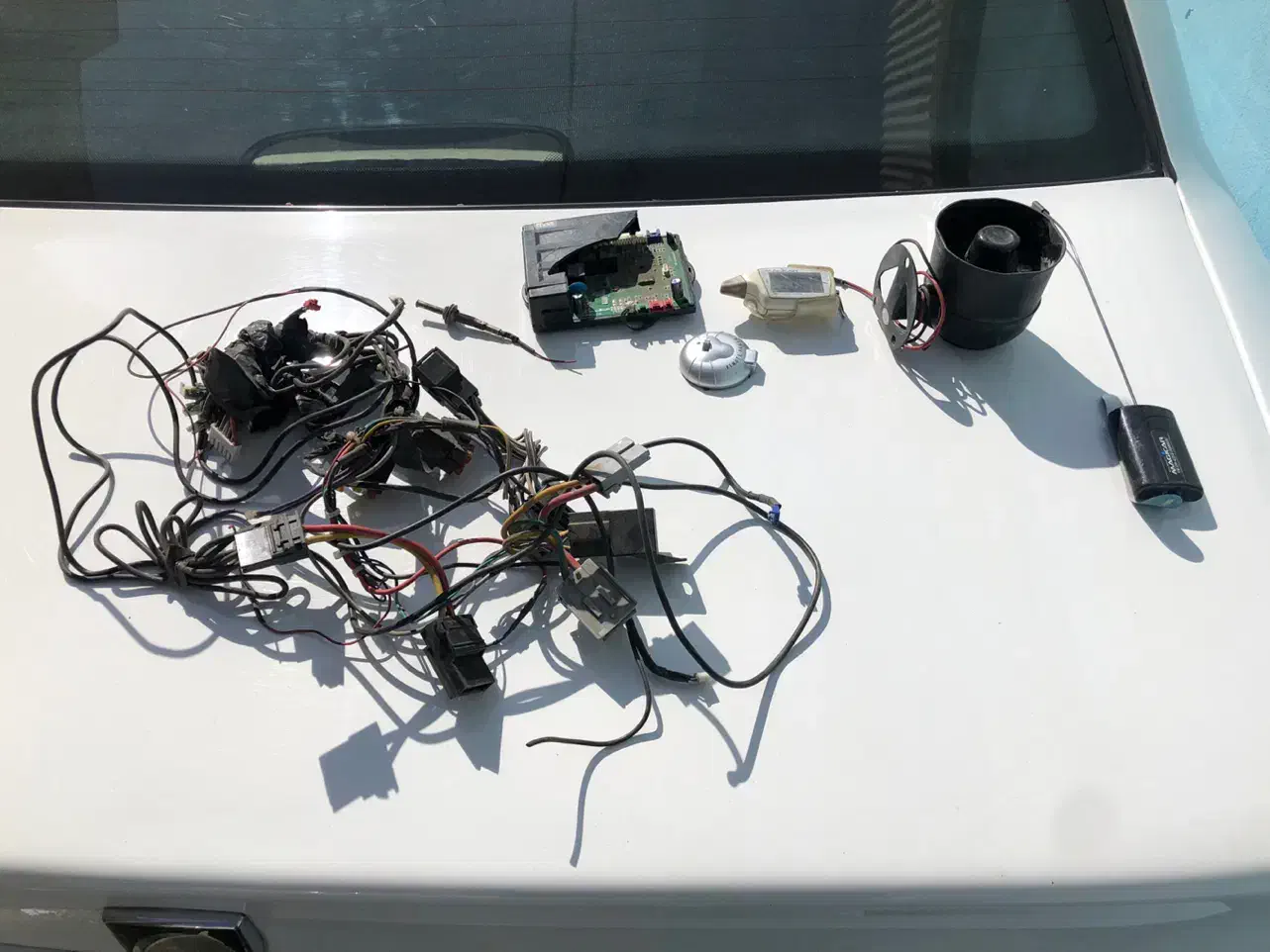 دزدگیر ماجیکار کره ای تصویری|قطعات یدکی و لوازم جانبی|بروجرد, |دیوار