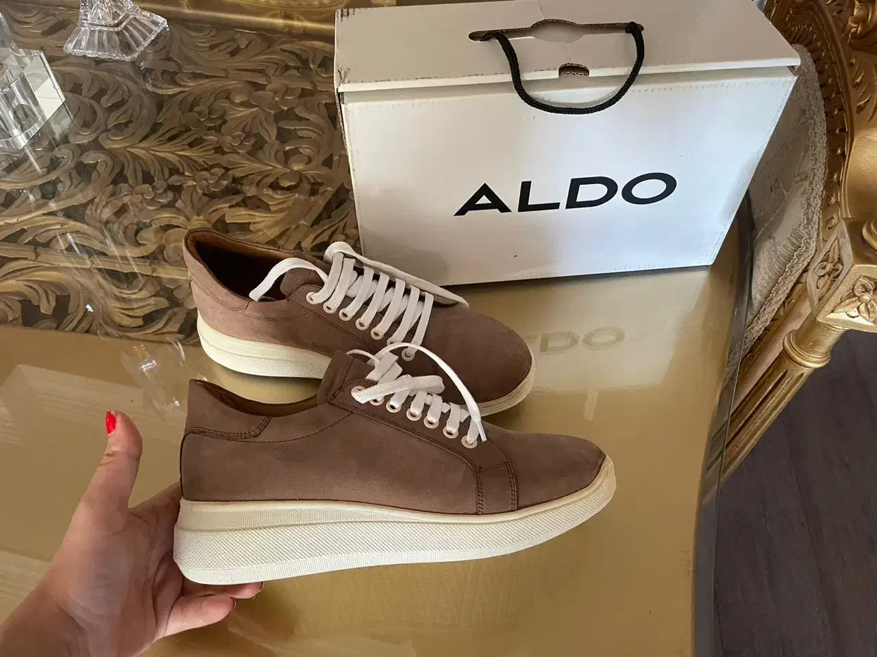 کتونی برند ALDO جیر چرم|کیف، کفش، کمربند|تهران, اباذر|دیوار