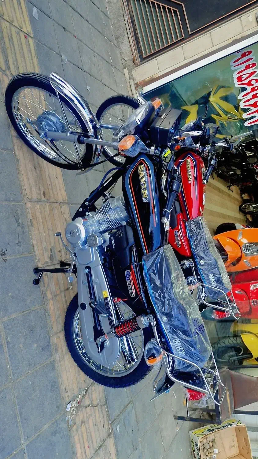 فروش ویژه هنداساوین ۱۵ماهه بدون چک خریدکن|موتورسیکلت|ساوه, |دیوار