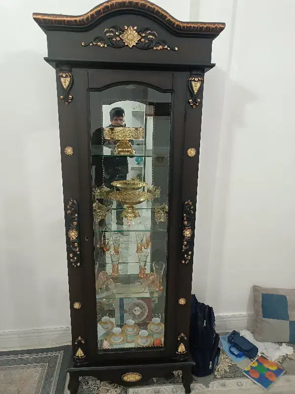 گنجه ی بوفه نو این گنجه کاملا نو هست|بوفه، ویترین، کنسول|تاکستان, |دیوار